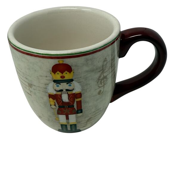 World Market Nutcracker Mugs Set Of 2 Christmas Holiday Kitchen Home Coffee Mugs - Picture 11 of 11